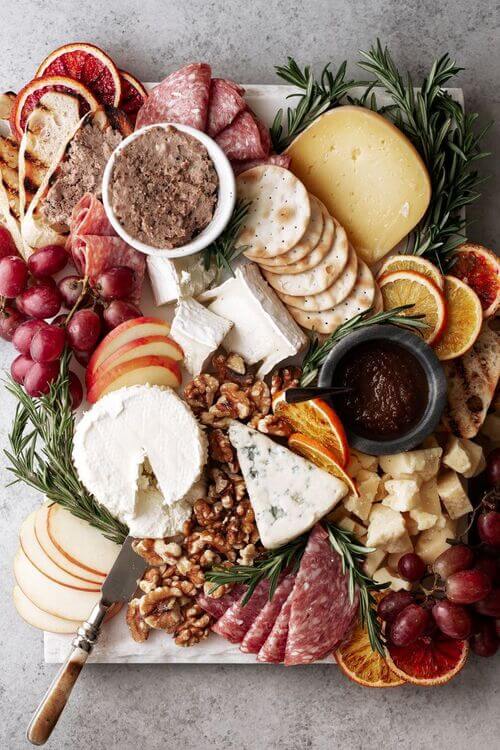 cheese charcuterie board