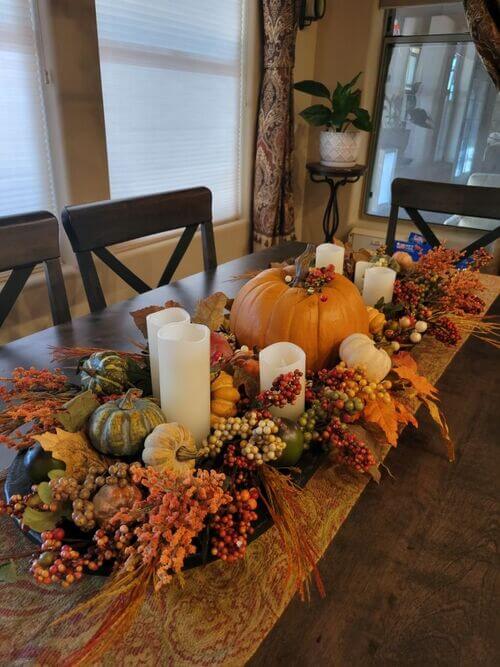 fall dough bowl