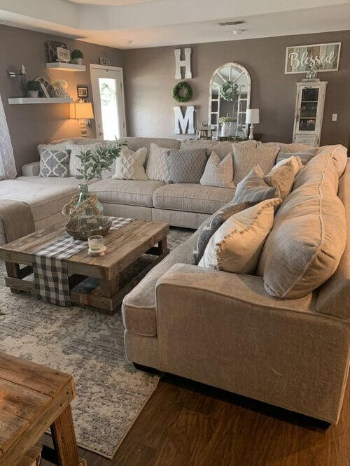 farmhouse living room