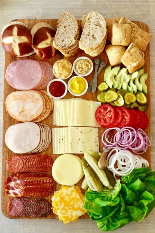 game day charcuterie board