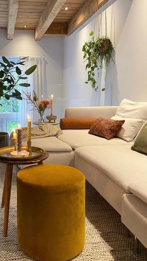 home decor warm tones