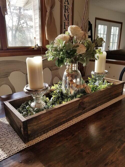 living room centerpiece