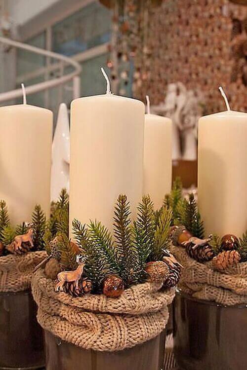 simple christmas centerpieces