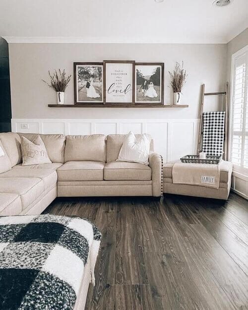 simple cozy living room