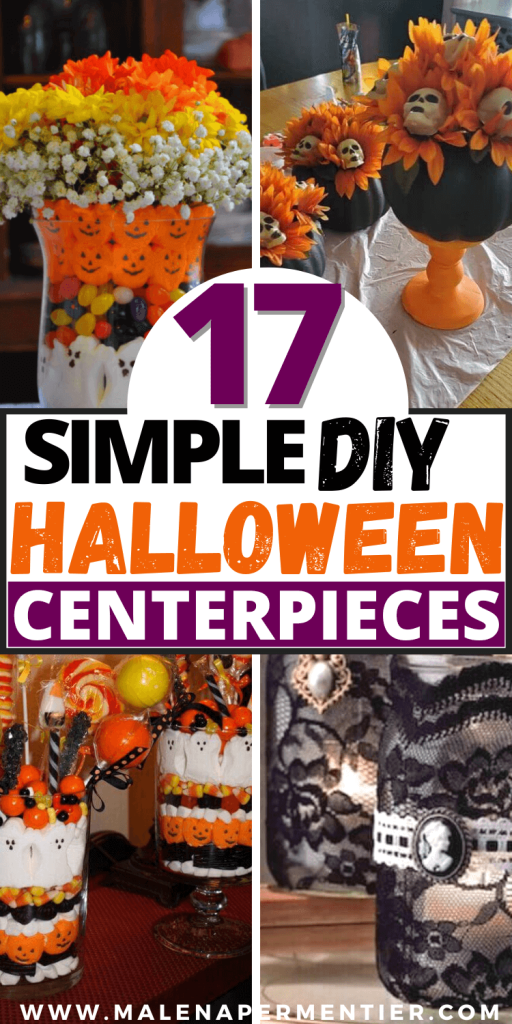 simple halloween centerpieces diy