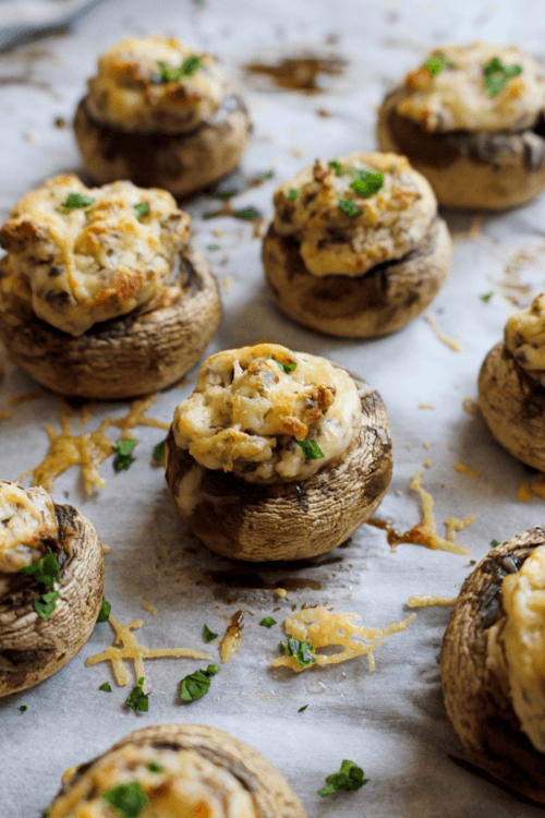 stuffed mushrooms