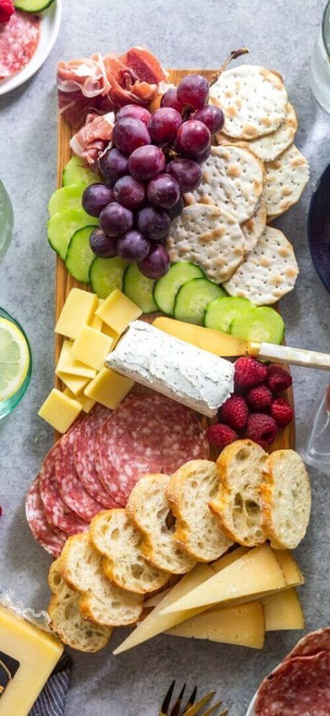 summer charcuterie board