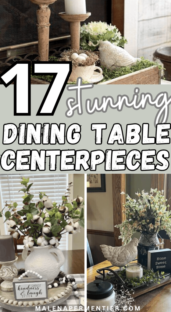 centerpieces for dining table