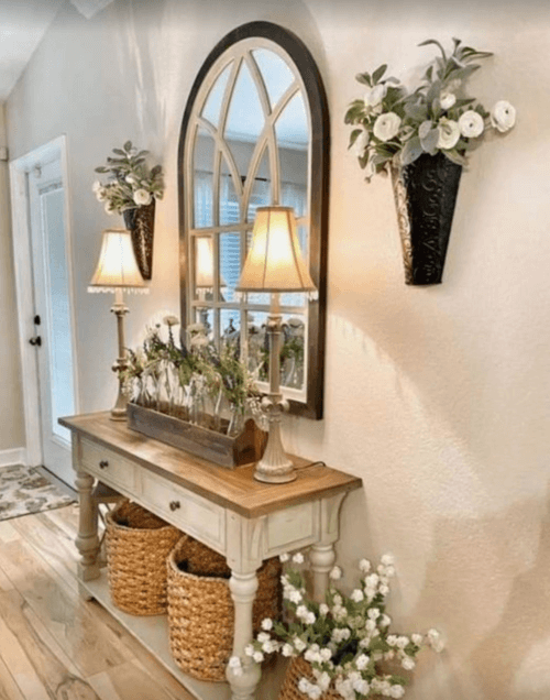 farmhouse small entryway