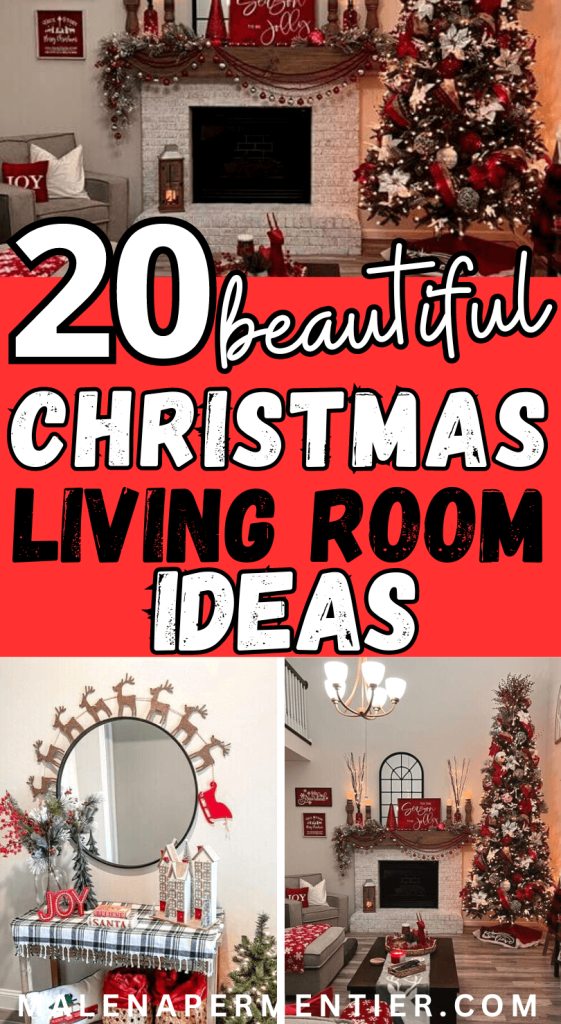 christmas decor ideas for living room