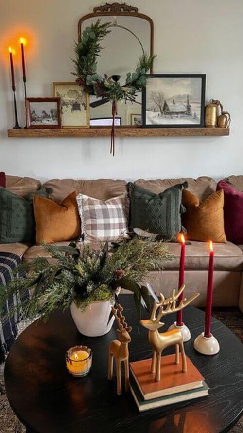 decorating ideas for christmas living room