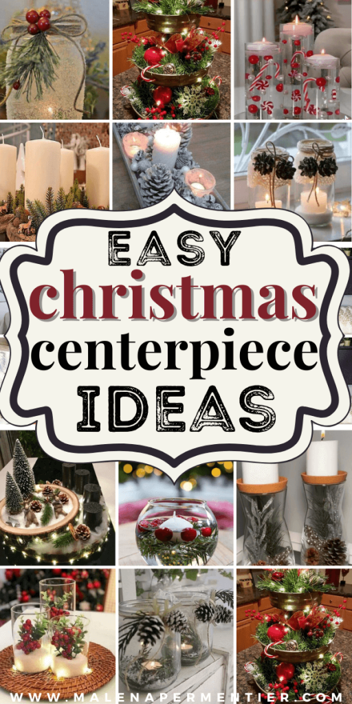 easy christmas centerpiece ideas