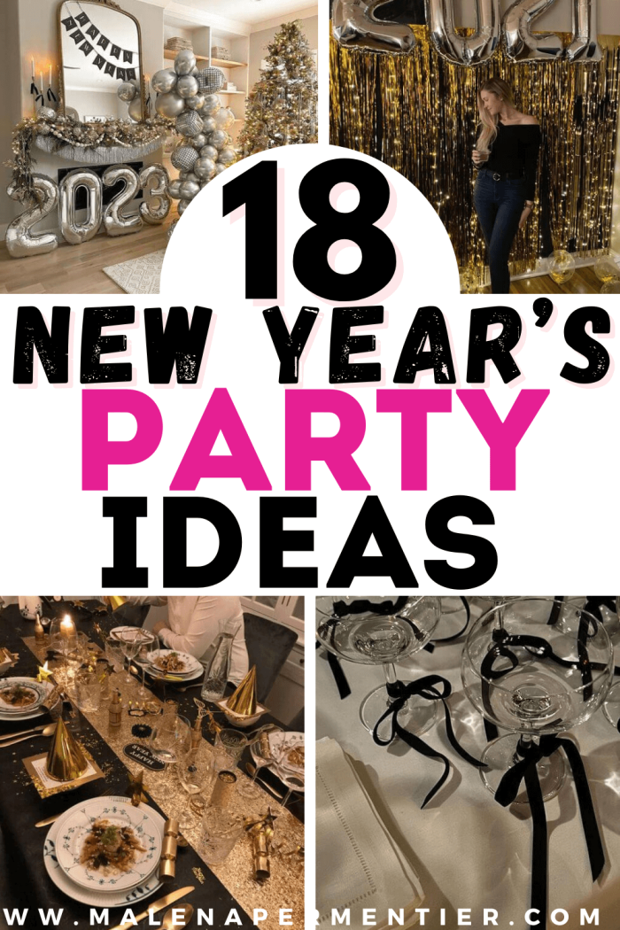 things to make for new years eve party