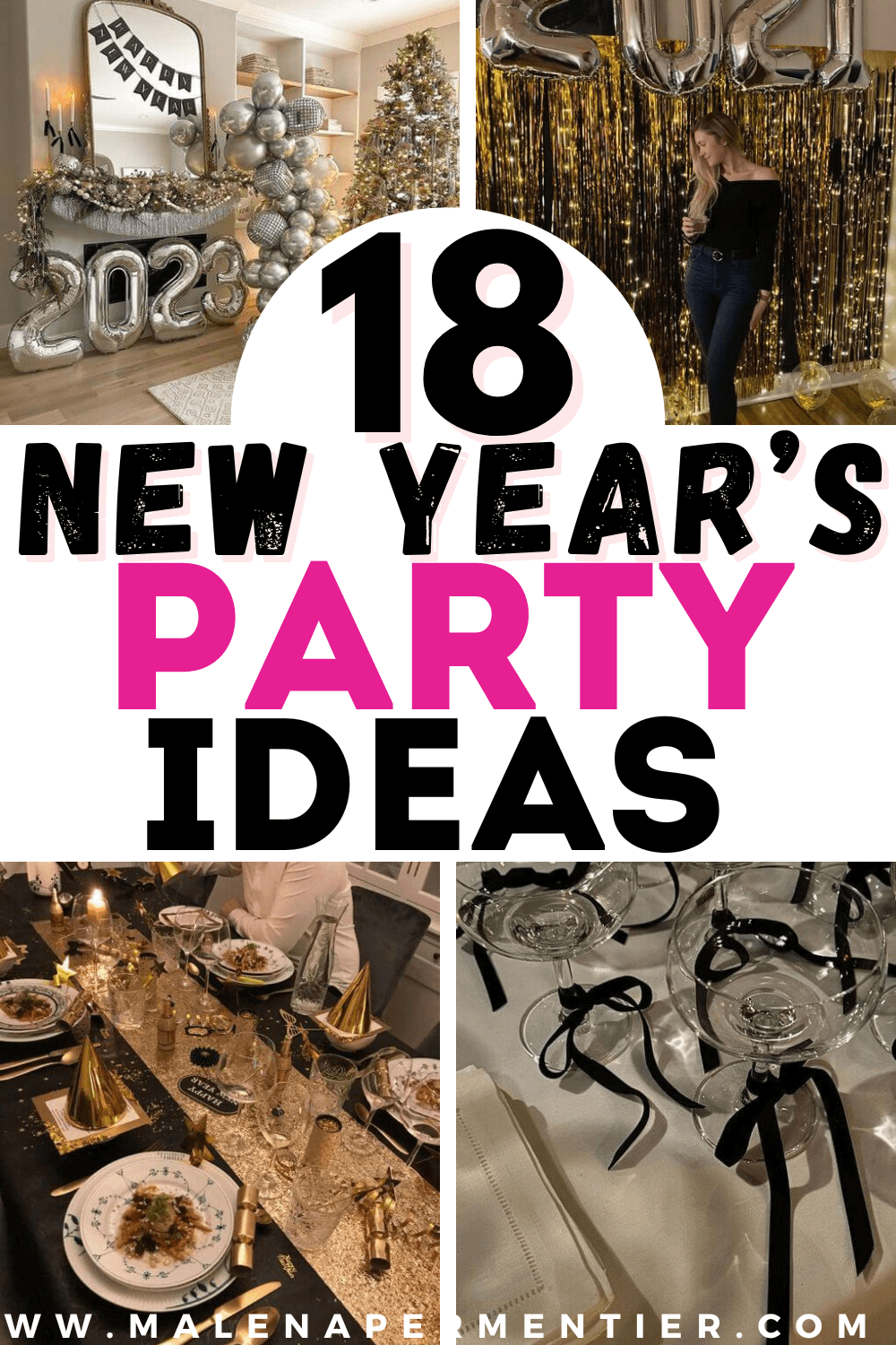 18 Fun At Home New Year's Eve Party Ideas