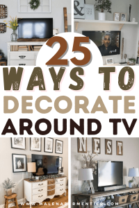 How To Decorate Around A TV (25 Beautiful Ideas To Recreate Now)