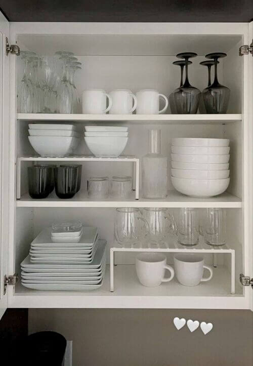 double your kitchen cabinet space