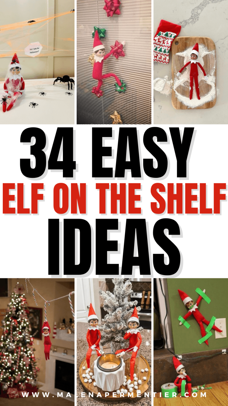 34 Funny Elf On The Shelf Ideas Everyone Will Love