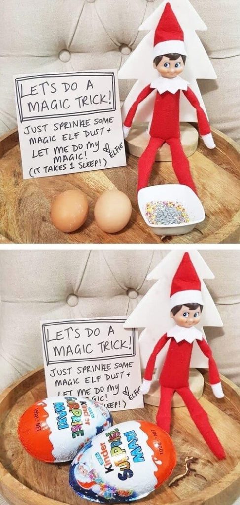 elf on the shelf idea for kids