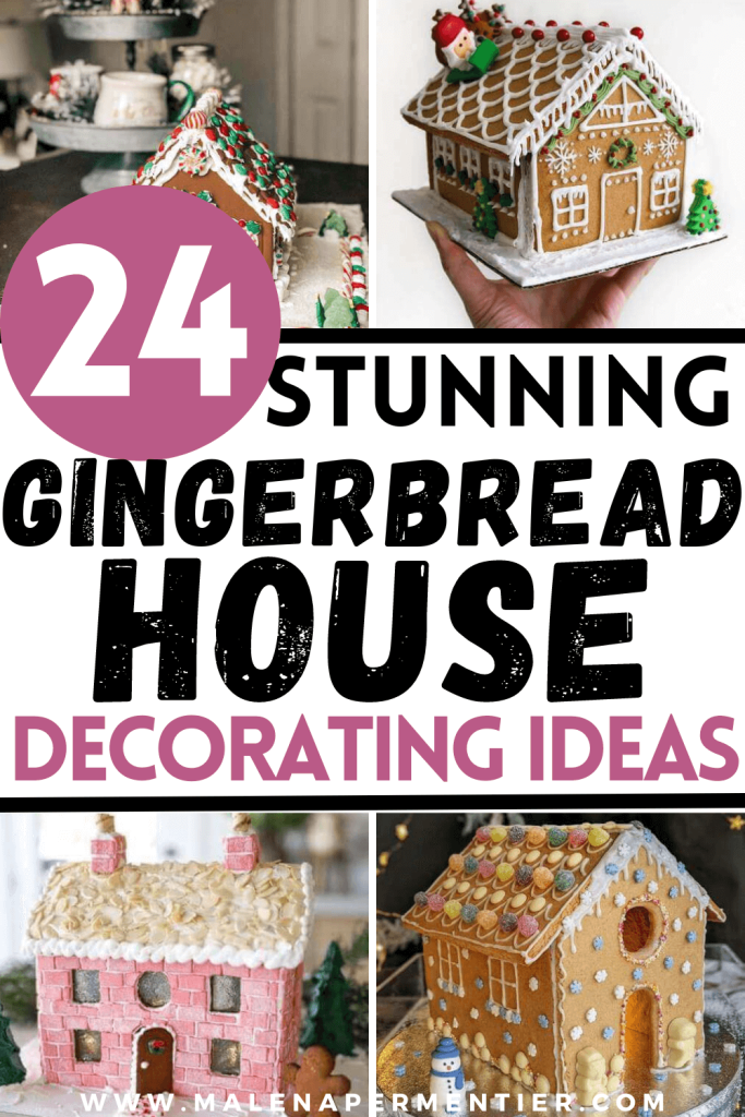 how to decorate gingerbread house