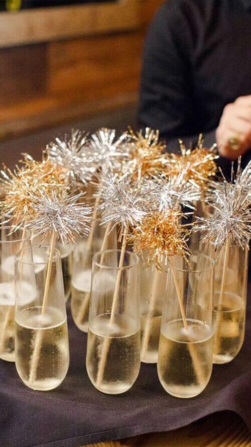 new years eve champagne idea