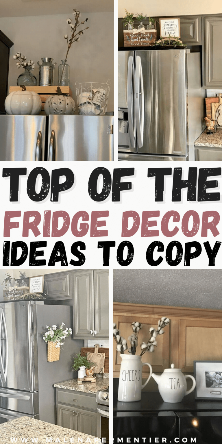 10 Top Of The Fridge Decor Ideas That Look Amazing
