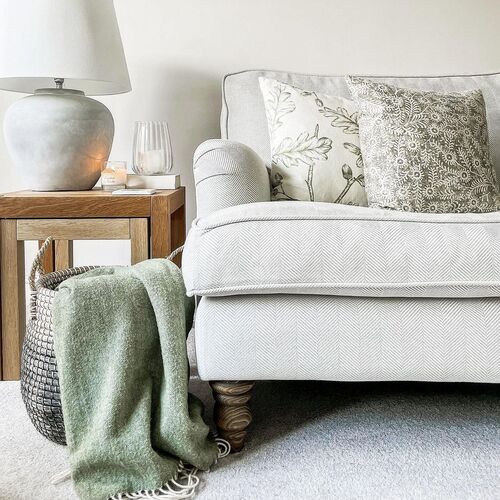 cozy living room end table