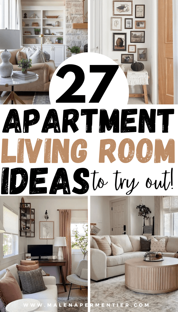 27 Small Apartment Decor Ideas That Are Space-Saving and Look Amazing