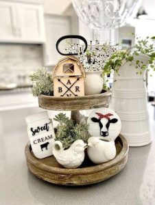 23 Creative Tiered Tray Decor Ideas To Recreate Immediately