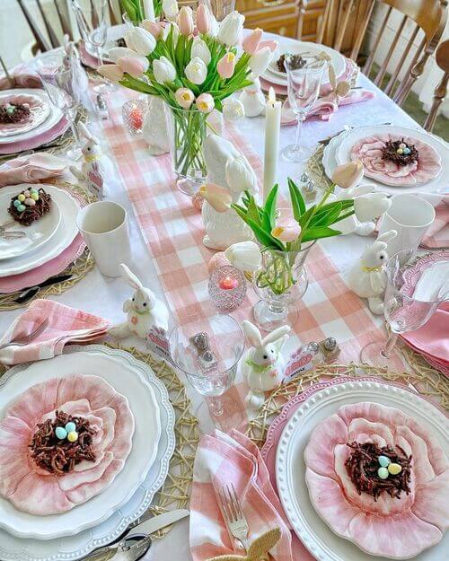 table settings ideas for easter