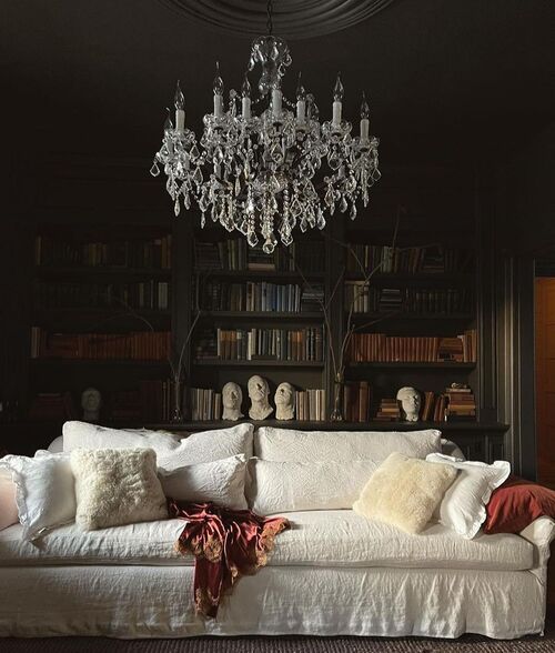 moody living room