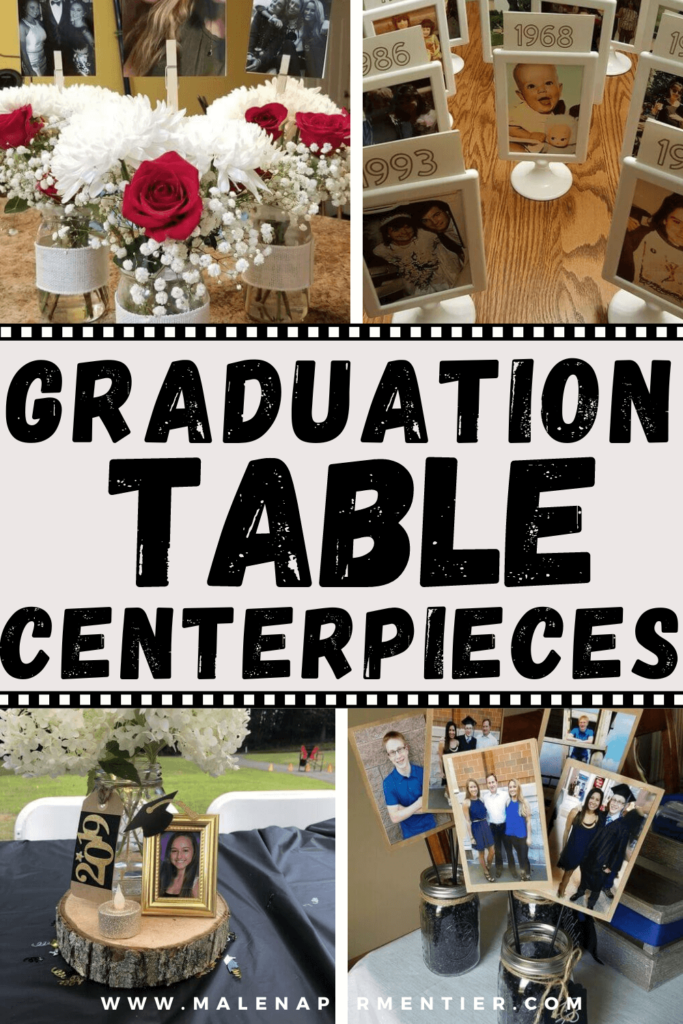 graduation party table centerpiece ideas