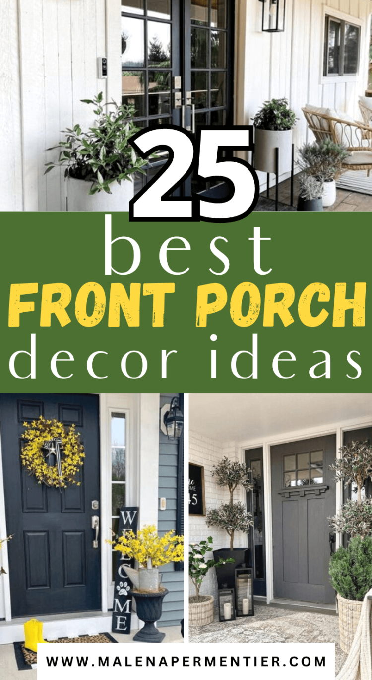 25 Front Porch Decorating Ideas that Leave a Great First Impression