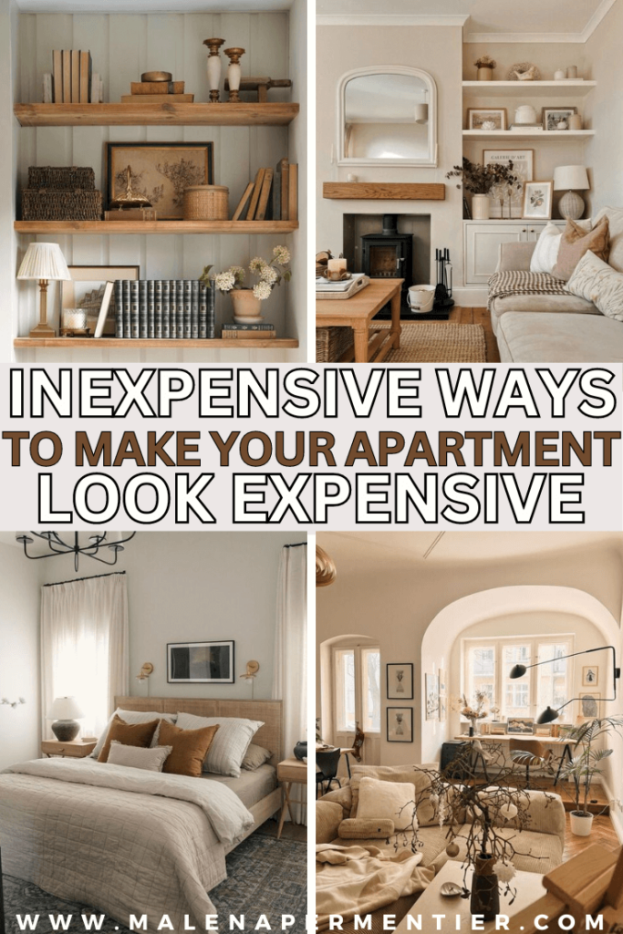 Inexpensive ways to make your small apartment look expensive