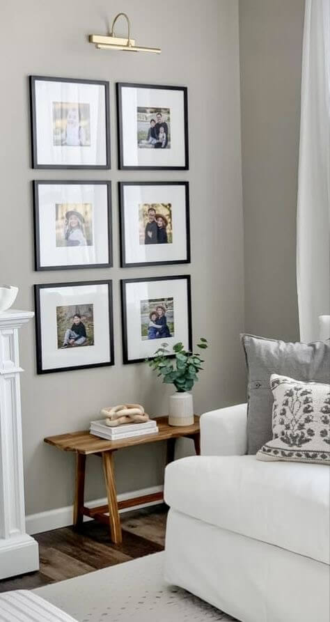 cozy home decor living room frames