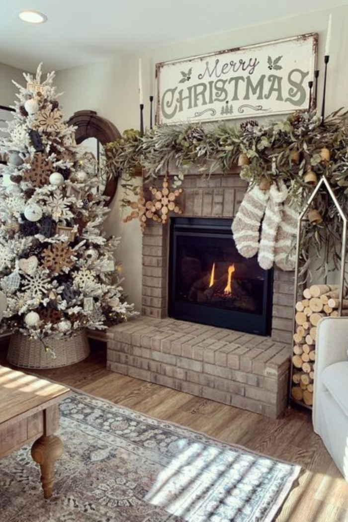 28 Farmhouse Christmas Decor Ideas For a Very Merry Home