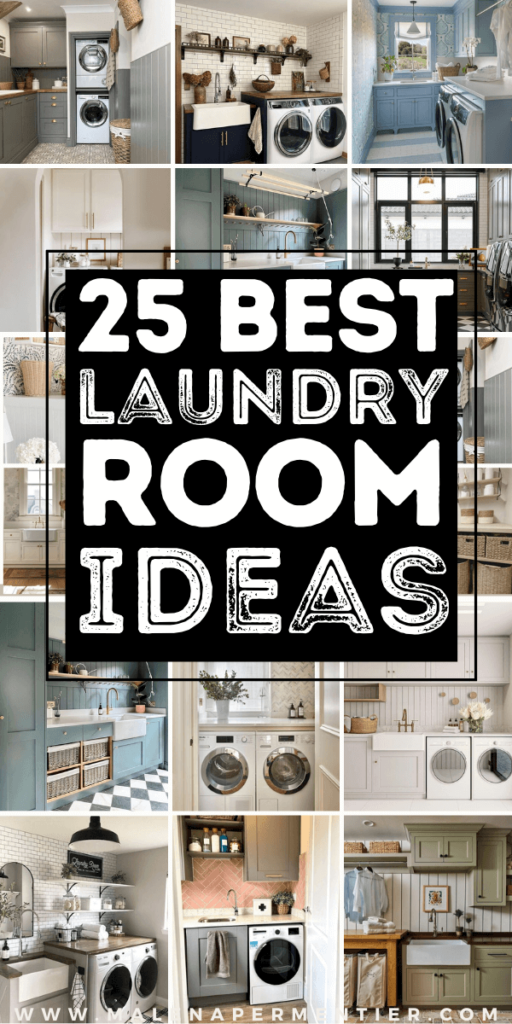 25 Amazing Laundry Room Ideas That Work For Any Size