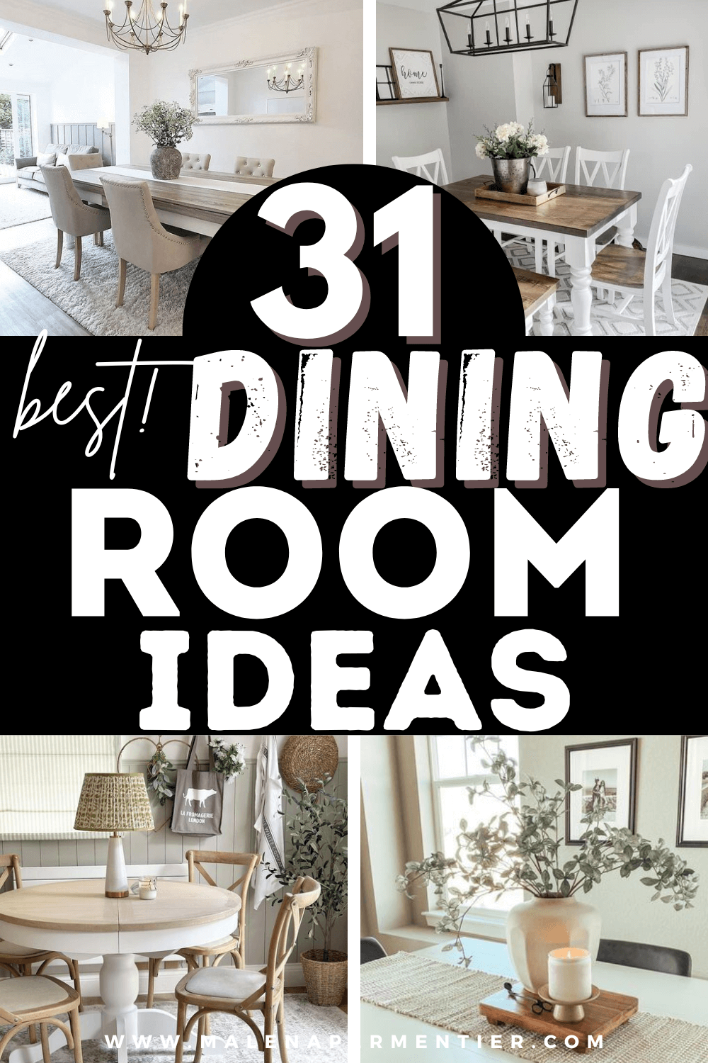 31 Beautiful Dining Room Ideas Full of Charm and Character