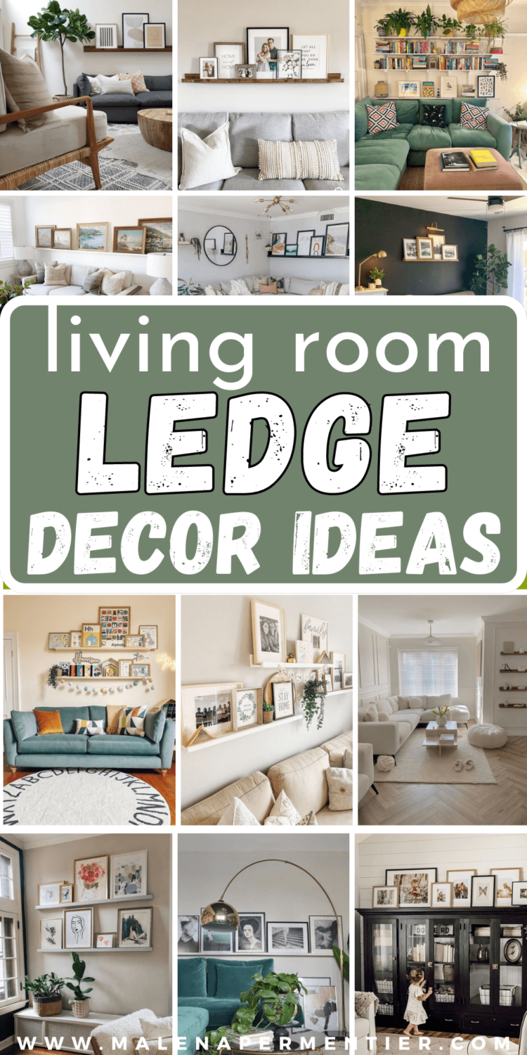 23 Stunning Ledge Ideas That Will Transform Your Living Room