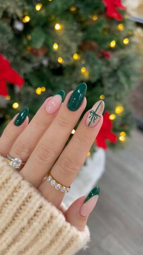 christmas nails 2024