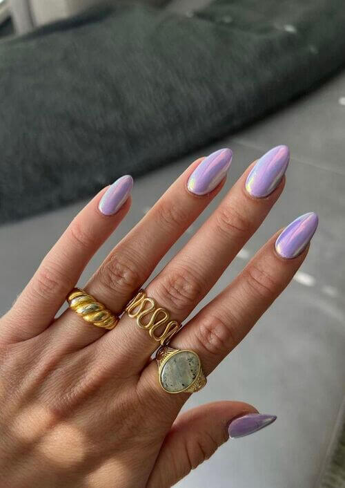 lavender nails