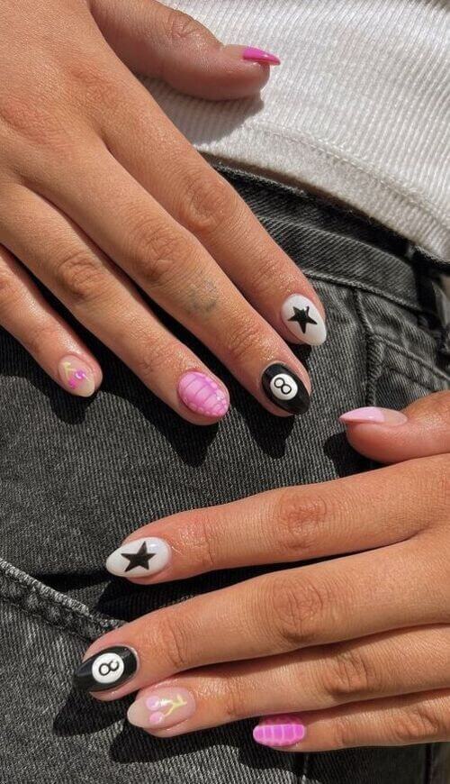 trendy nails summer