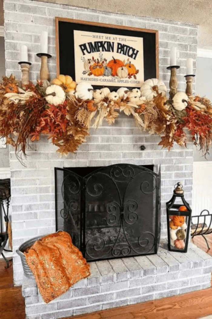 27 Fall Mantel Decor Ideas To Cozy Up Your Home