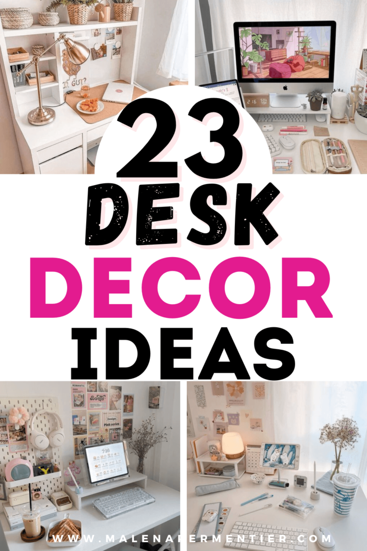 Task Desk Idea 23 Creative And Cozy Desk Decor Ideas To Get Inspired By