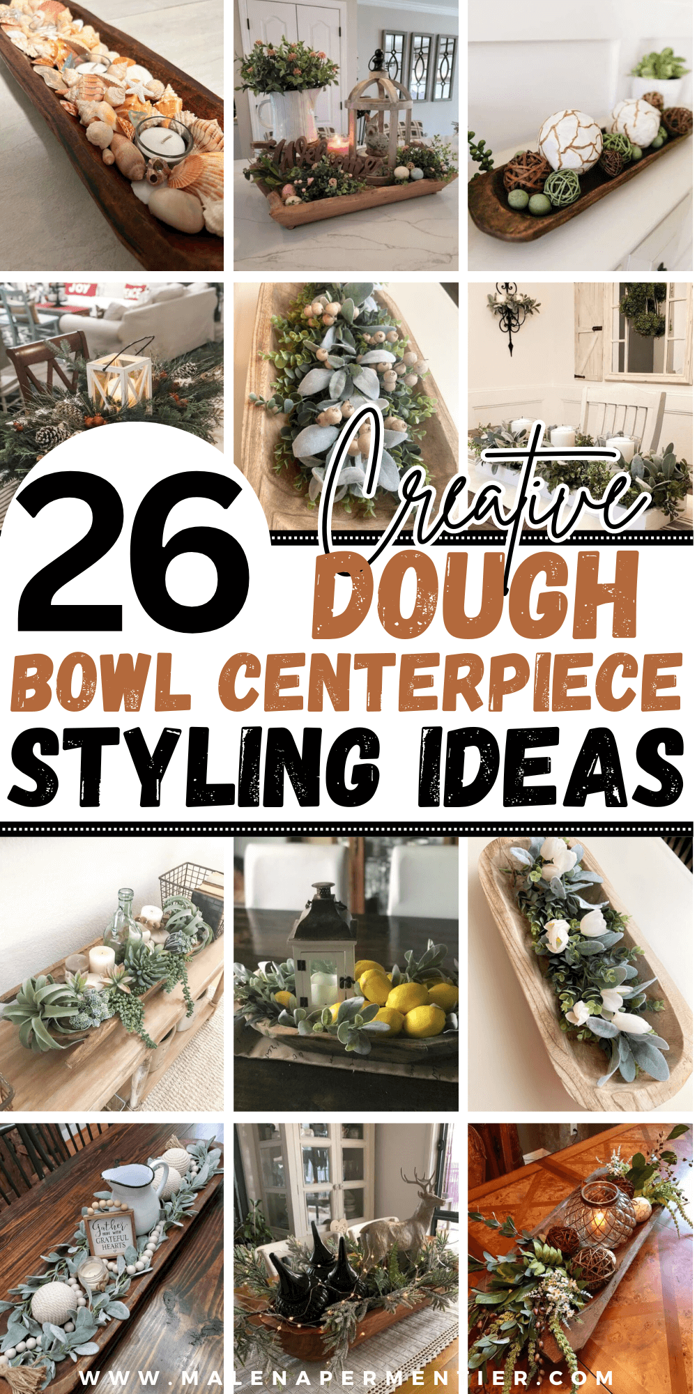 26 Dough Bowl Centerpiece Ideas for Your Home