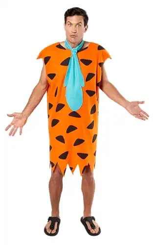 Rubie's mens The Flintstones, Fred Flintstone Costume, Multi-colored, Standard US