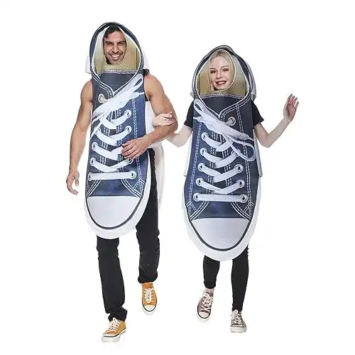 EraSpooky Adult Sneaker Costume Funny Halloween Couples Shoes Outfits