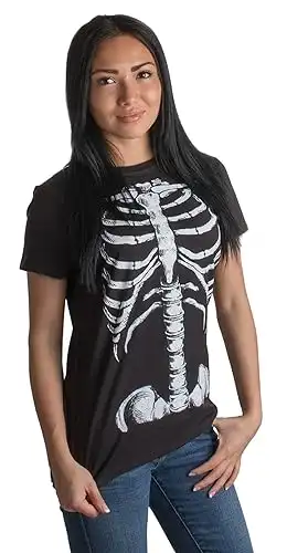 Women's Holiday Costume Tee Shirt Tops, Halloween Christmas Pirate Ladies T-Shirt