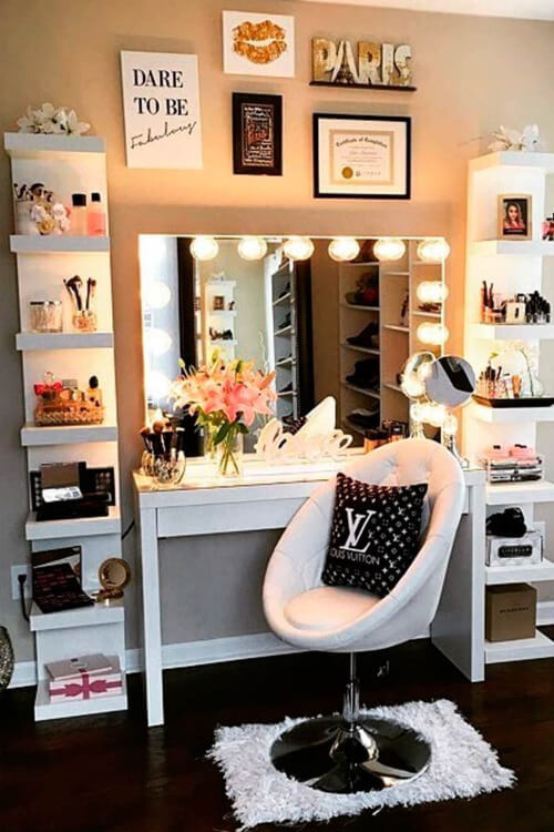 makeup vanity ideas