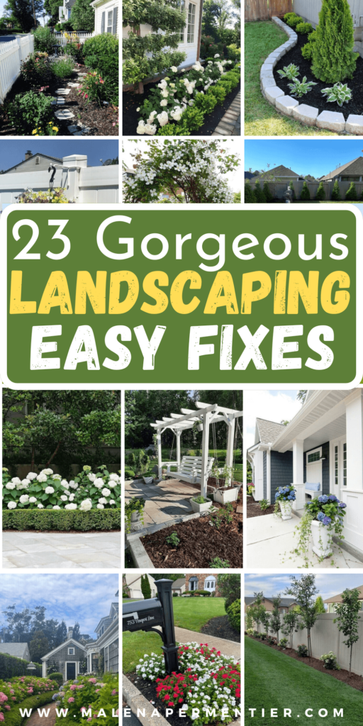 cheap landscaping fixes 