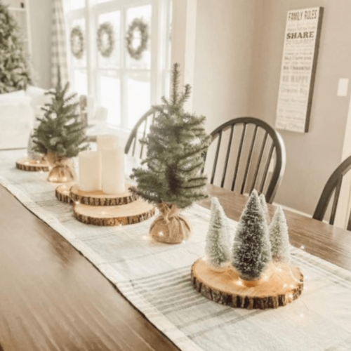 neutral christmas decor